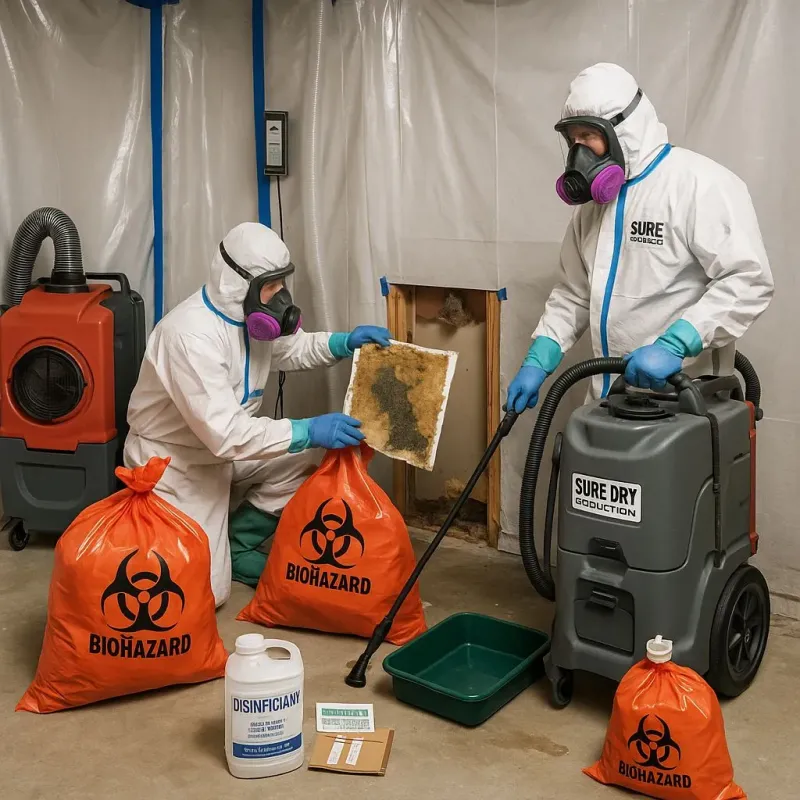 Contaminated Water Handling Protocols process in Montgomery County, TX